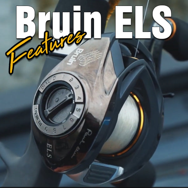 New Bruin ELS Baitcasting Fishing Reel 