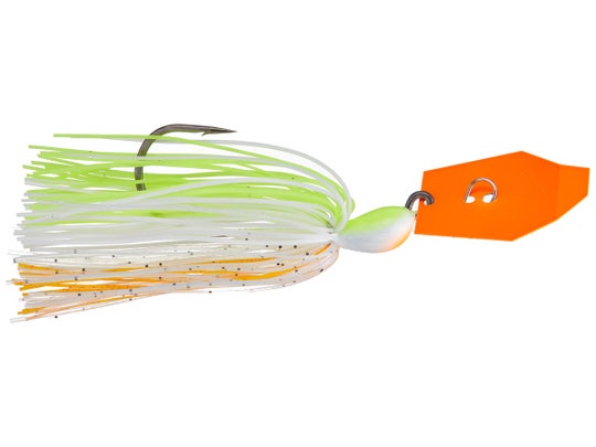 Z-Man Big Blade Chatterbait 5/8 oz - Chartreuse White Orange – Sportsman's  Outfitters