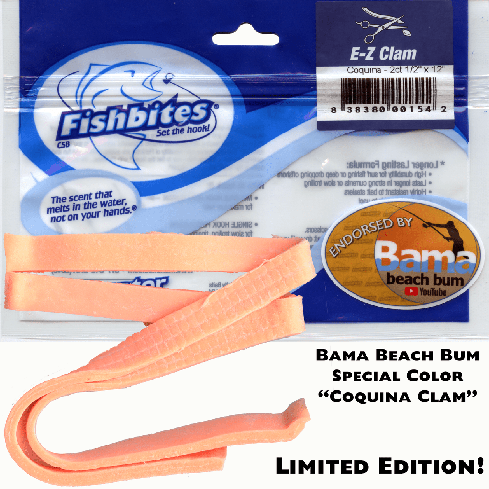 Fishbites Longer Lasting E-Z Coquina Clam – Sportsman's Outfitters