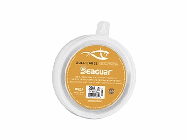 Seaguar Gold Label Fluorocarbon Line - 30lb 25yds