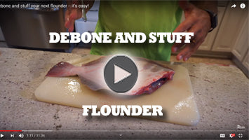 How to Debone & Stuff Flounder with Marsh Man Masson