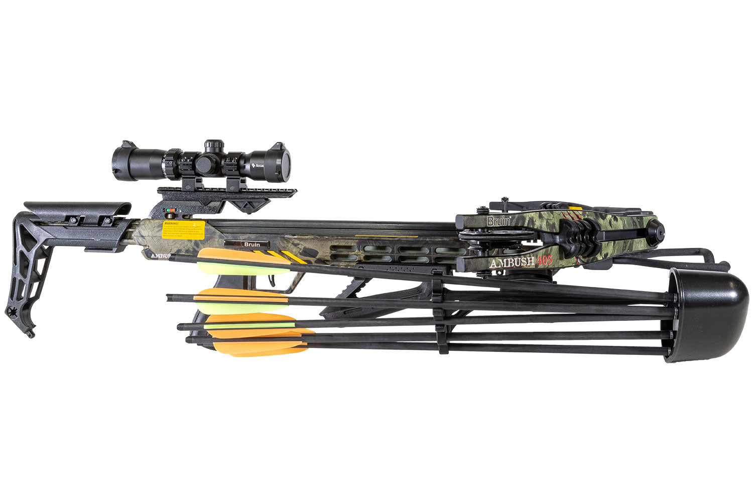 Bruin Ambush 405 Crossbow Package in Prym1 Woodlands Camo – Sportsman's  Outfitters