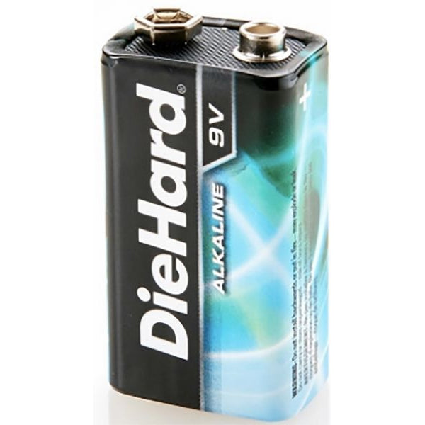 Die Hard Alkaline Batteries 9-Volt - 1 Pack