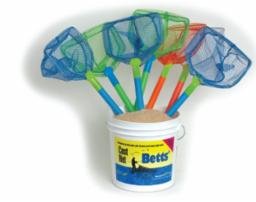 Betts Shrimp/Bait Net 16" Plastic Handle Assorted Colors