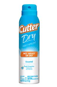 Cutter Insect Repellent Dry 10% Deet 4 Oz Aerosol