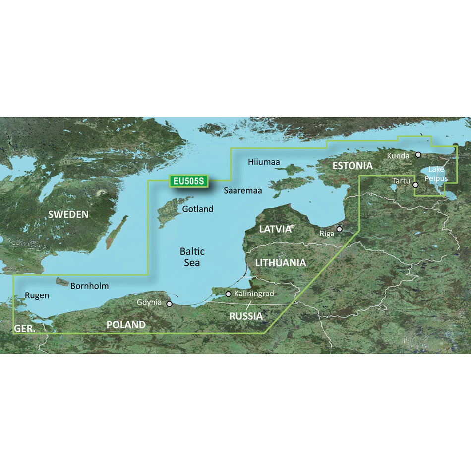 Garmin BlueChart® g3 HD - HXEU065R - Baltic Sea East Coast - microSD™/SD™