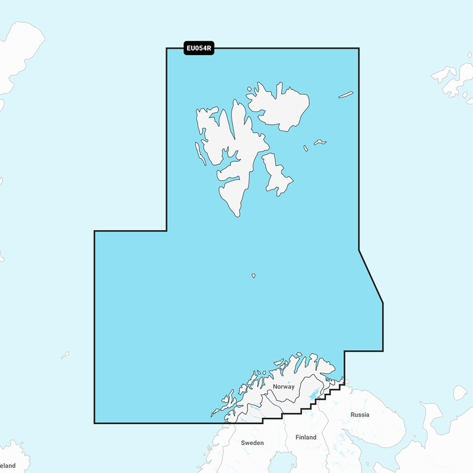 Garmin Navionics Vision+ NVEU054R - Norway, Vestfjorden to Svalbard - Marine Chart