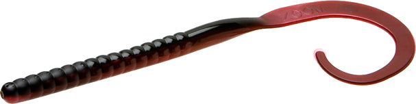 Zoom Ol' Monster Worm  10.5"  9pk - Red Shad