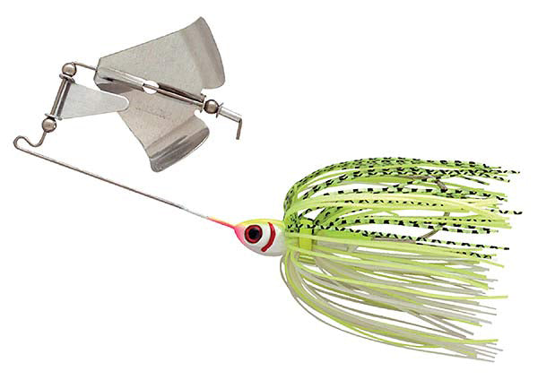 BOOYAH Buzz - White/Chartreuse Shad - 1/2 oz