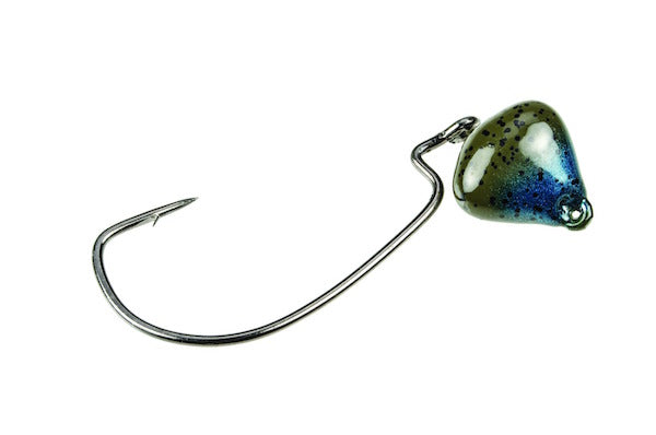 Strike King Jointed Structure Head 1/2oz - Blue Craw 2pk
