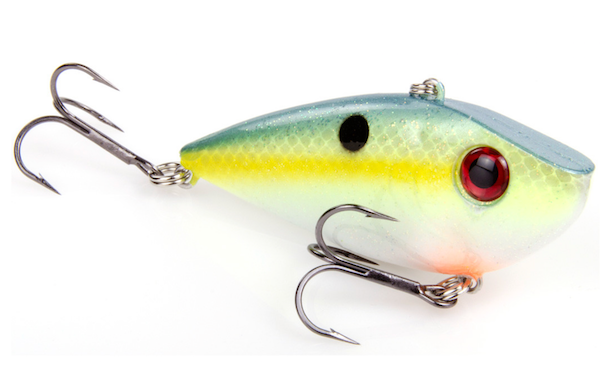 Strike King Red Eyed Shad Tungsten 2 Tap 1/2 oz - Chrome Sexy Shad
