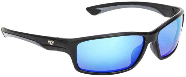 Strike King Plus Polarized Glasses - Black/Blue