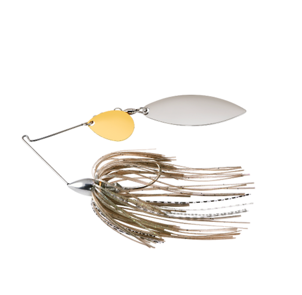 War Eagle Nickel Tandem Willow Spinnerbait 1/2oz - Mouse