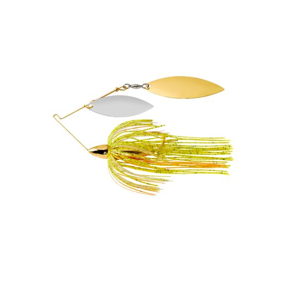 War Eagle Screaming Eagle Gold Double Willow Spinnerbait 3/4oz - Sun Perch
