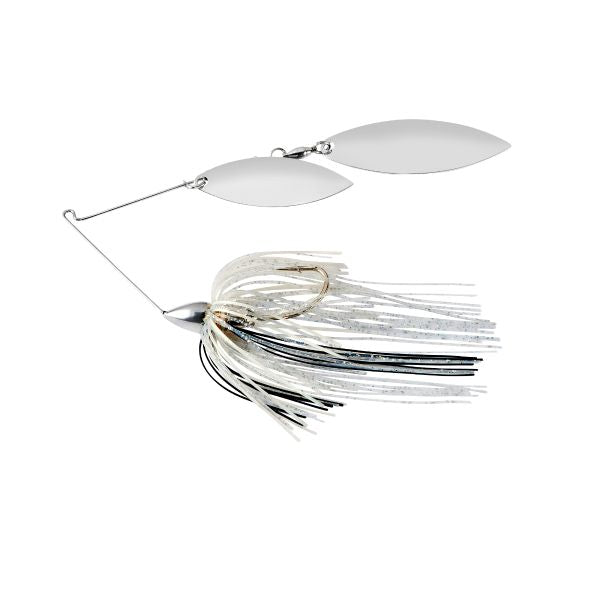 War Eagle Nickel Double Willow Spinnerbait 3/8oz - Silver Shiner