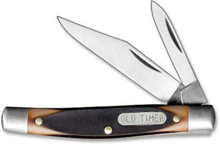 Schrade Knife Old Timer 3.25" Middleman 2-Blade