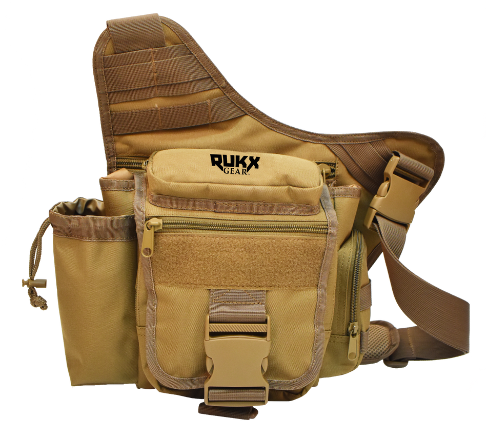Rukx Gear Sling Bag, Rukx Atictsbt   Single Strap Sling Bag Tan