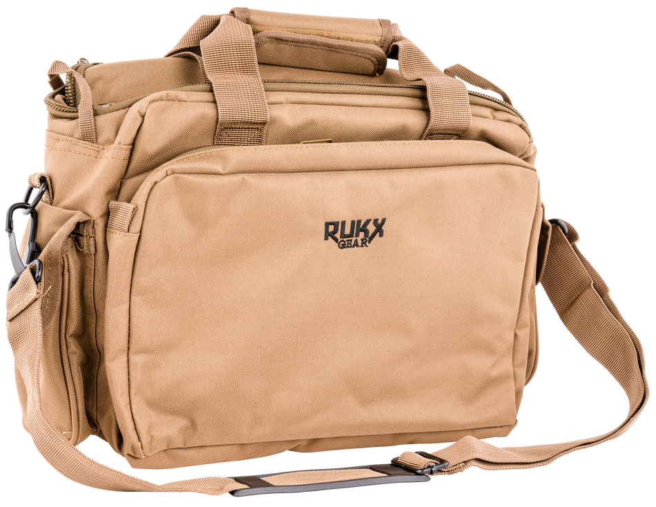 Rukx Gear Tactical Range Bag, Rukx Atictrbt   Tact Range Bag Tan