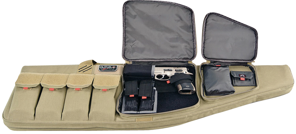 G*outdoors Tactical Rifle, Gpst42art  Ar Case 42  External Handgun Case  Tan