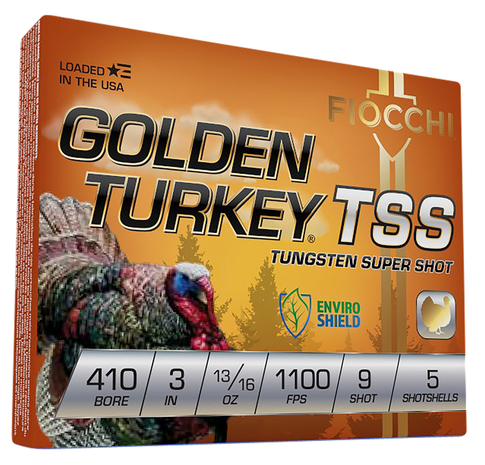 Fiocchi Golden Turkey Tungsten TSS Shotshell .410 Gauge #9