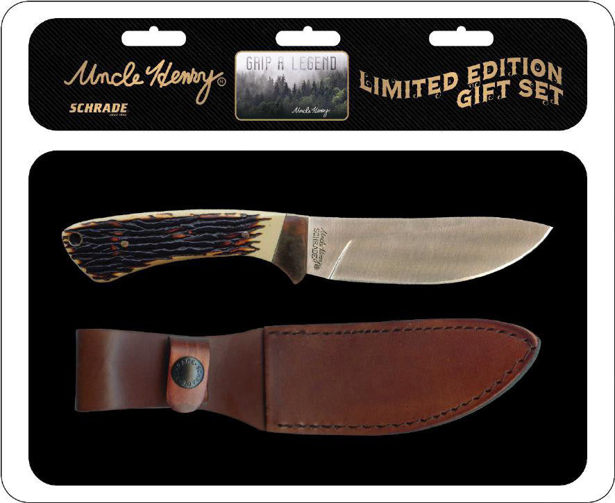 Uncle Henry Fixed Blade Gi'T Fixed Blade Knive T"